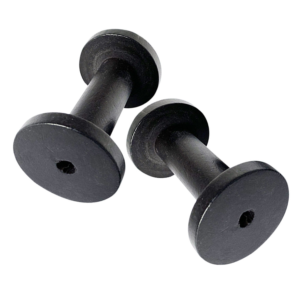 Embroidery Thread - 2Pcs Wooden Spools Real Wood Embroidery