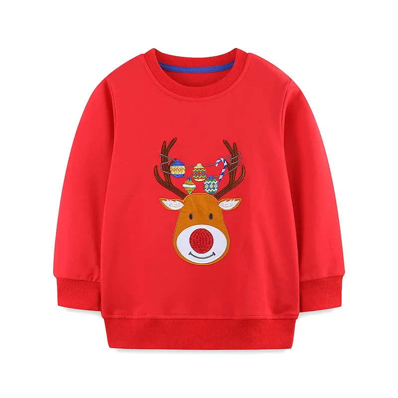 Embroidery Xmas Designs - Christmas Sweatshirts for Kids Boy Girl