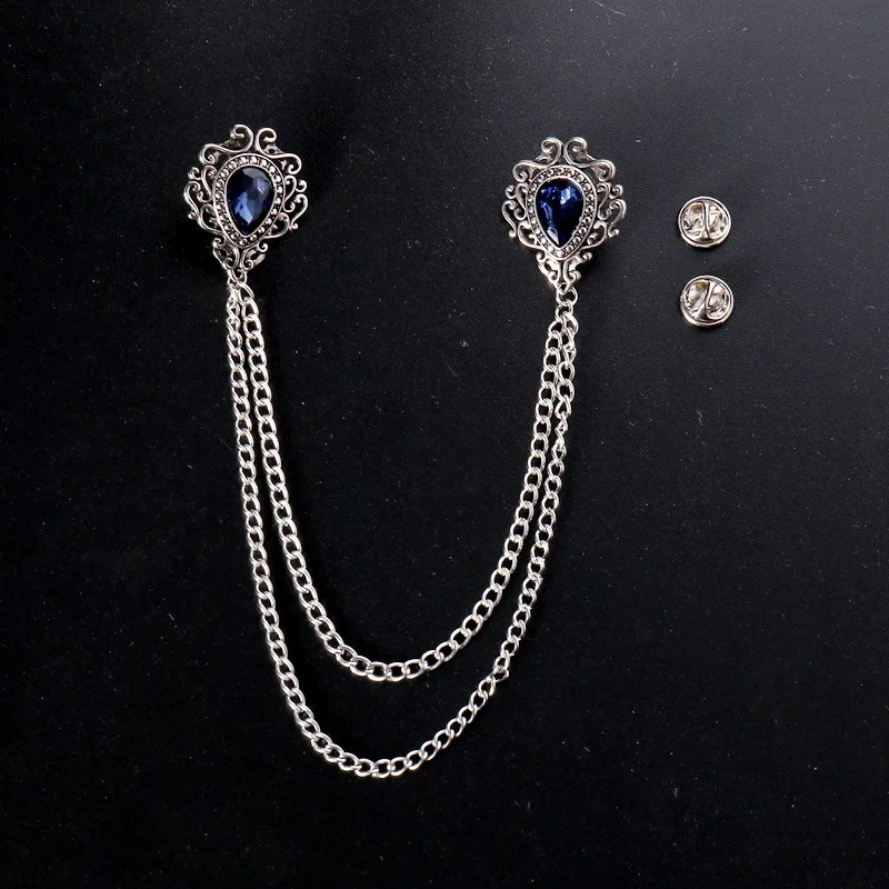 Embroidery Knot - Elegant Vintage Alloy Rhinestone Large Brooch