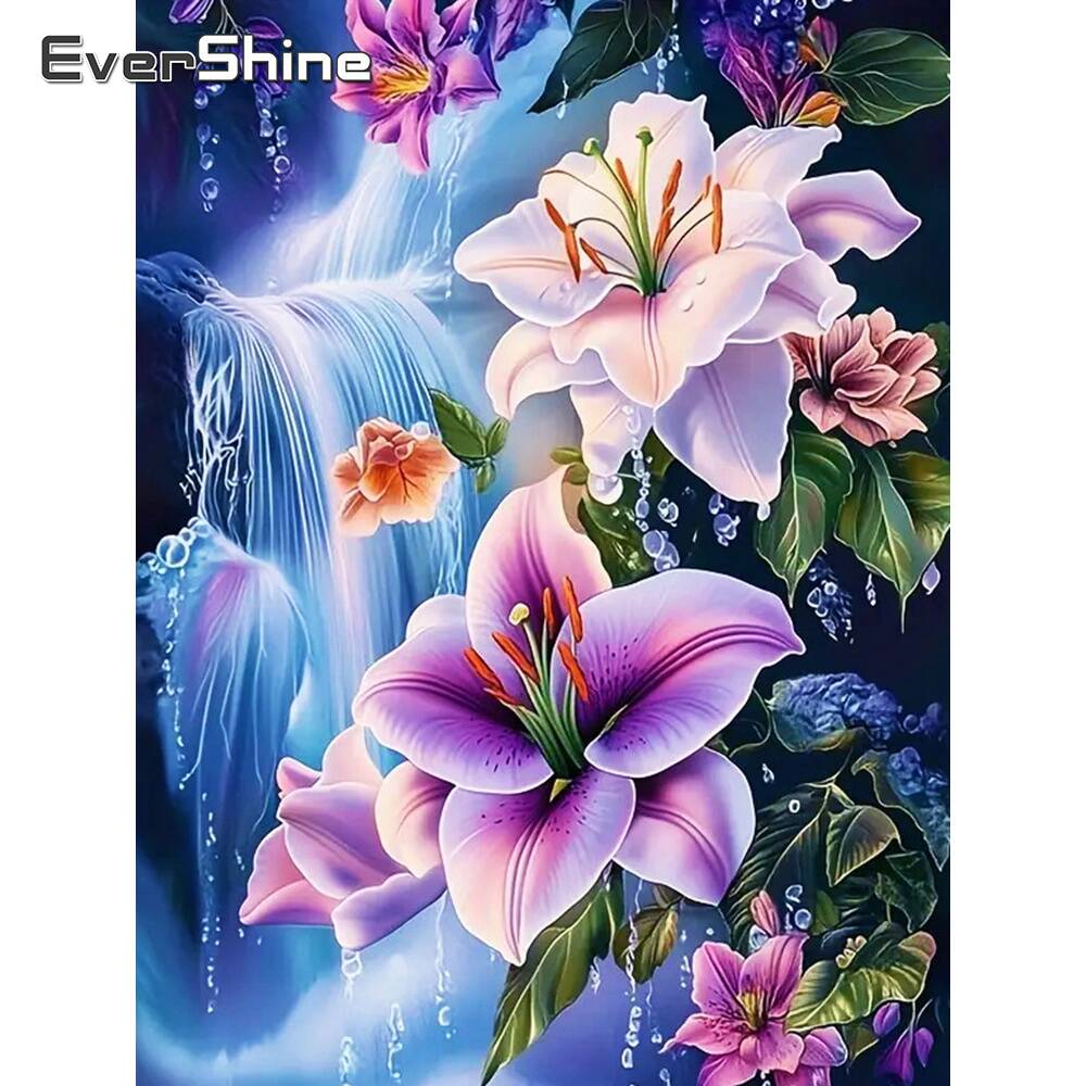 Embroidery Daisy - Evershine 5D DIY Full Square Diamond