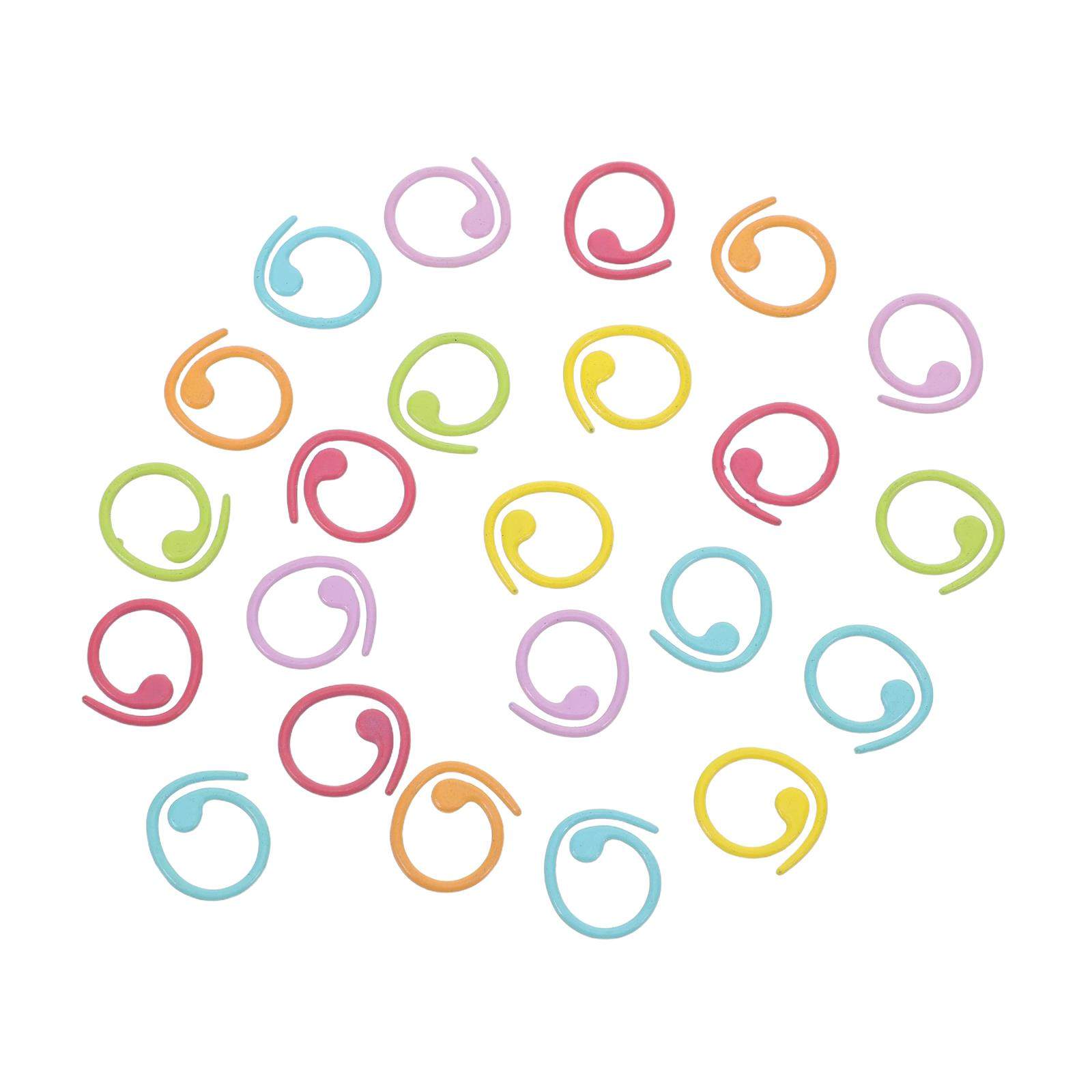 50Pcs Spiral Metal Stitch Mark - đánh giá và giá Stitch Marker Ring
