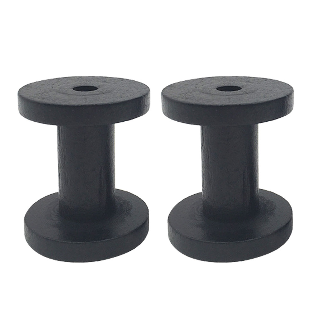 2Pcs Wooden Spools Real Wood E - đánh giá và giá Embroidery Thread