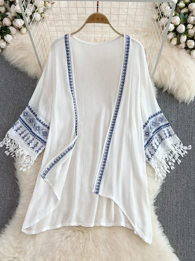 Summer Bohemian Ethnic Style S - đánh giá và giá Embroidery Zig Zag Stitch