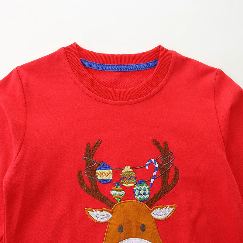 Christmas Sweatshirts for Kids - đánh giá và giá Embroidery Xmas Designs