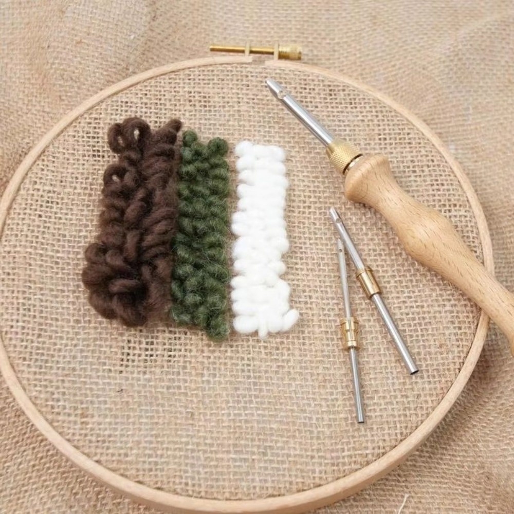 2.5mm/3.5mm/5mm Punch Needle S - đánh giá và giá Embroidery Backpack Kit