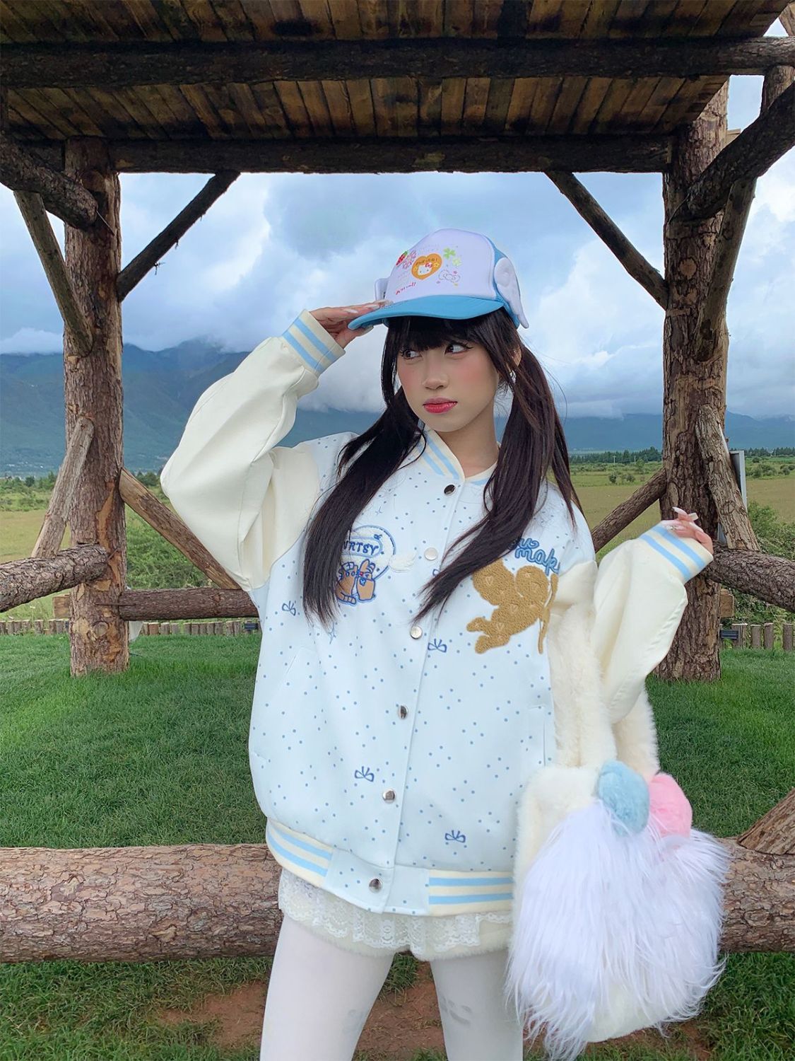 Japan Harajuku Cute Cartoon Em - đánh giá và giá Embroidery Knot