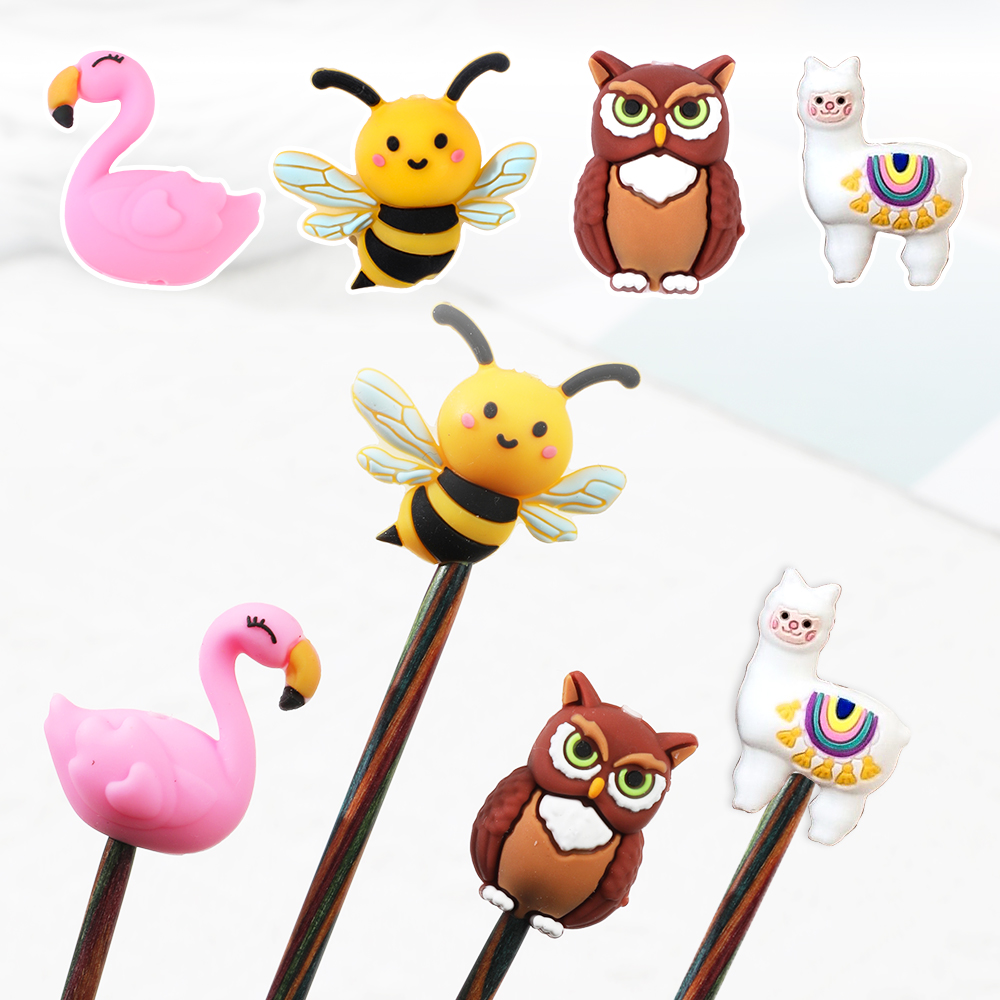 Knitting Needle Stoppers Needl - đánh giá và giá Stitch Marker Ring