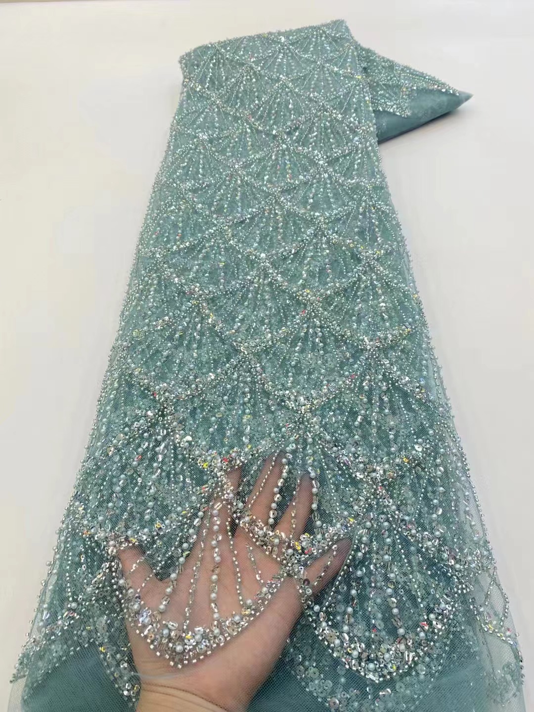 African Tulle Lace Fabric 2026 - đánh giá và giá Embroidery Net Dress