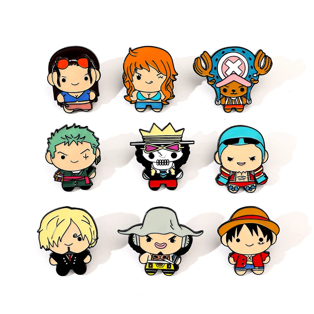 9 Pcs Creative Cartoon Brooch  - đánh giá và giá Embroidery Outfit