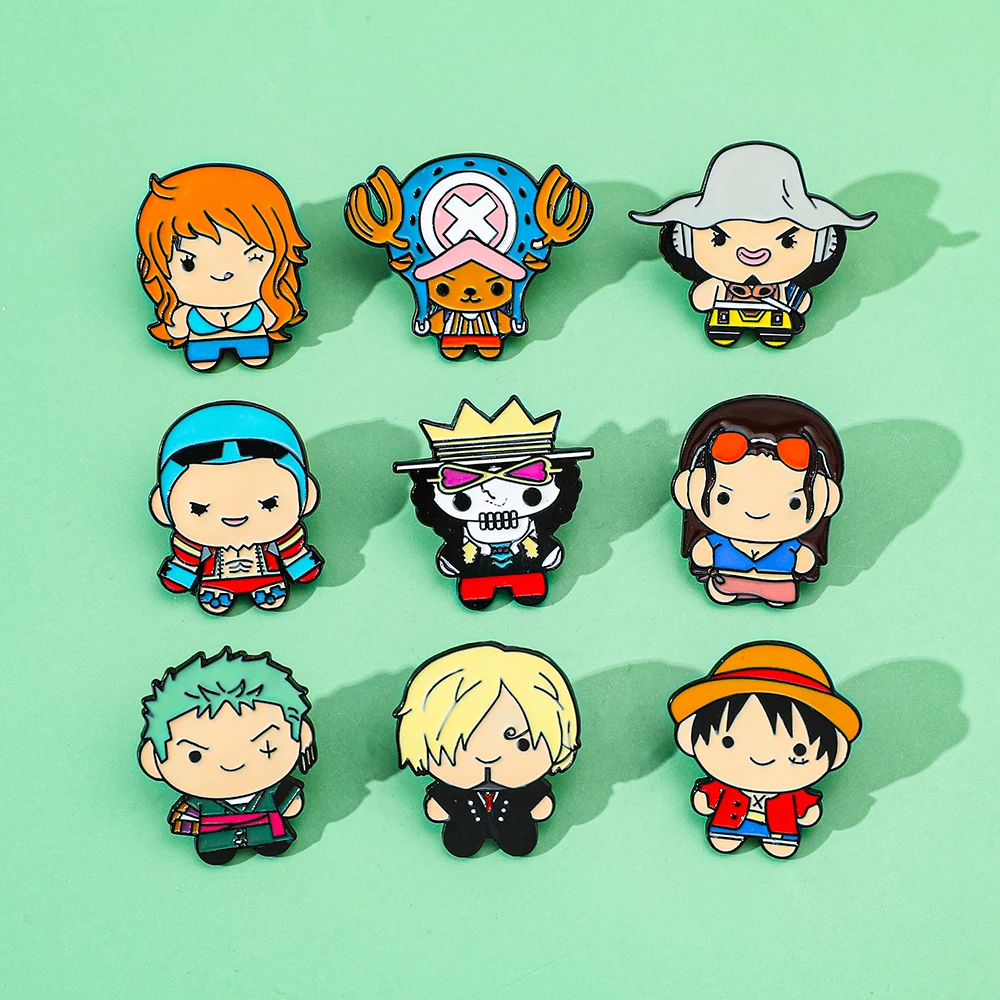 9 Pcs Creative Cartoon Brooch  - đánh giá và giá Embroidery Outfit
