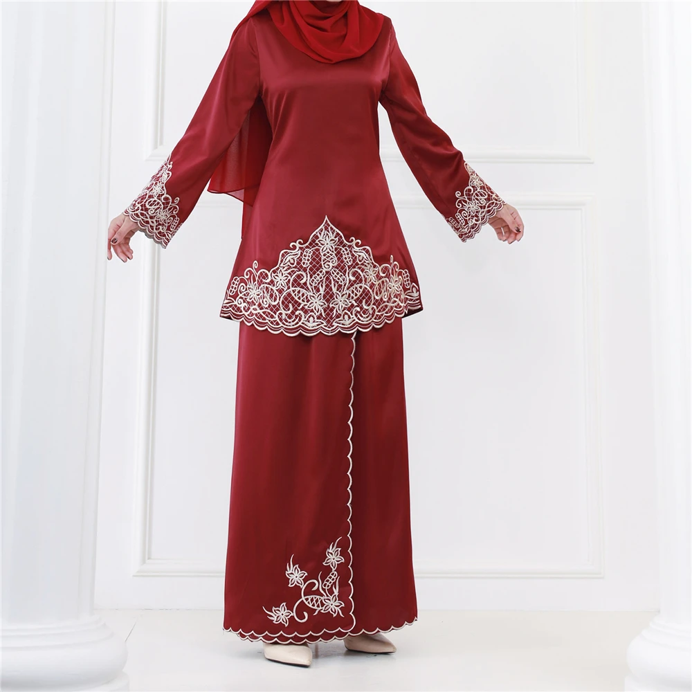 Eid Embroidery Abayas Muslim W - đánh giá và giá Embroidery Arabic