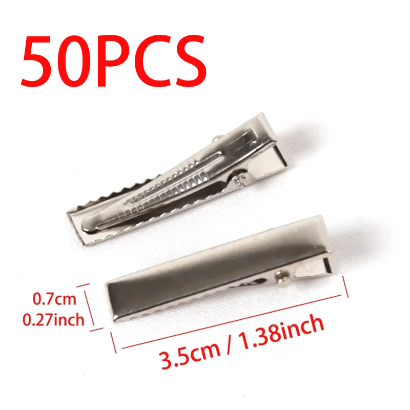 50PCS Metal Hair Clips Iron Du - đánh giá và giá Embroidery Knot