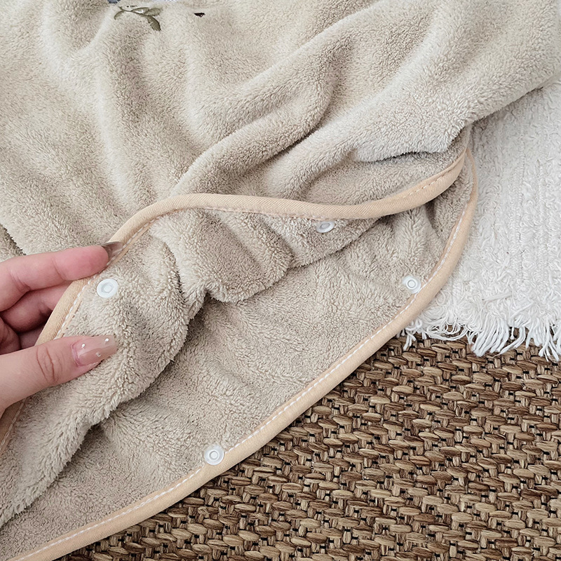 Children's Coral Fleece Cloaks - đánh giá và giá Embroidery Towel