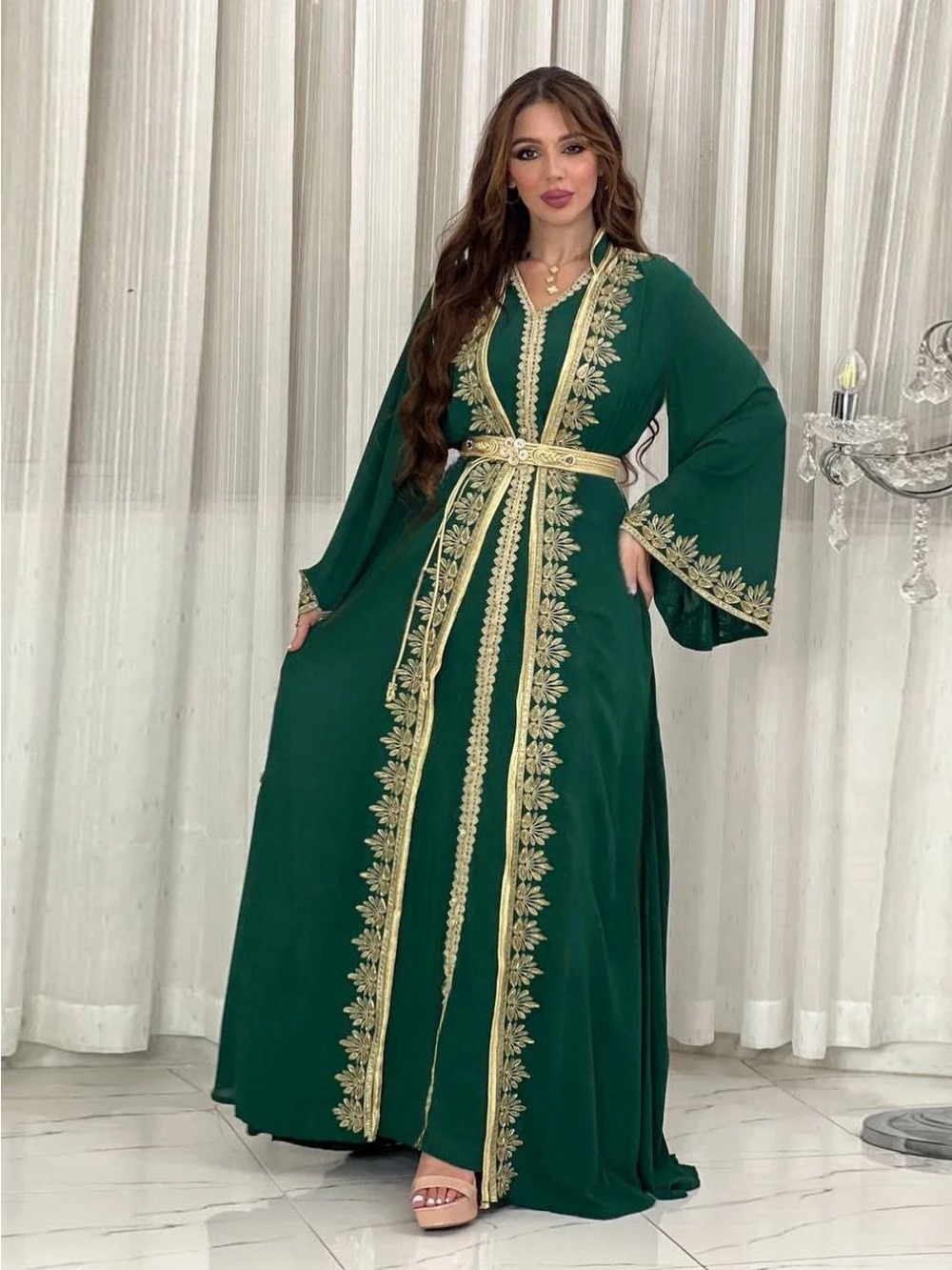 Eid Muslim Women Party Dresses - đánh giá và giá Embroidery Arabic