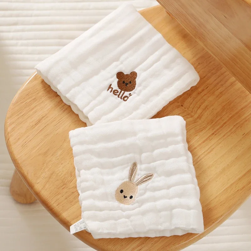 Baby Saliva Towels 6 Layer Cot - đánh giá và giá Embroidery Towel