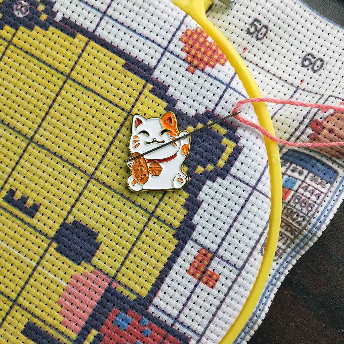 Tài Lộc Mèo Từ Kim Minders Cho - đánh giá và giá Embroidery Backpack Kit