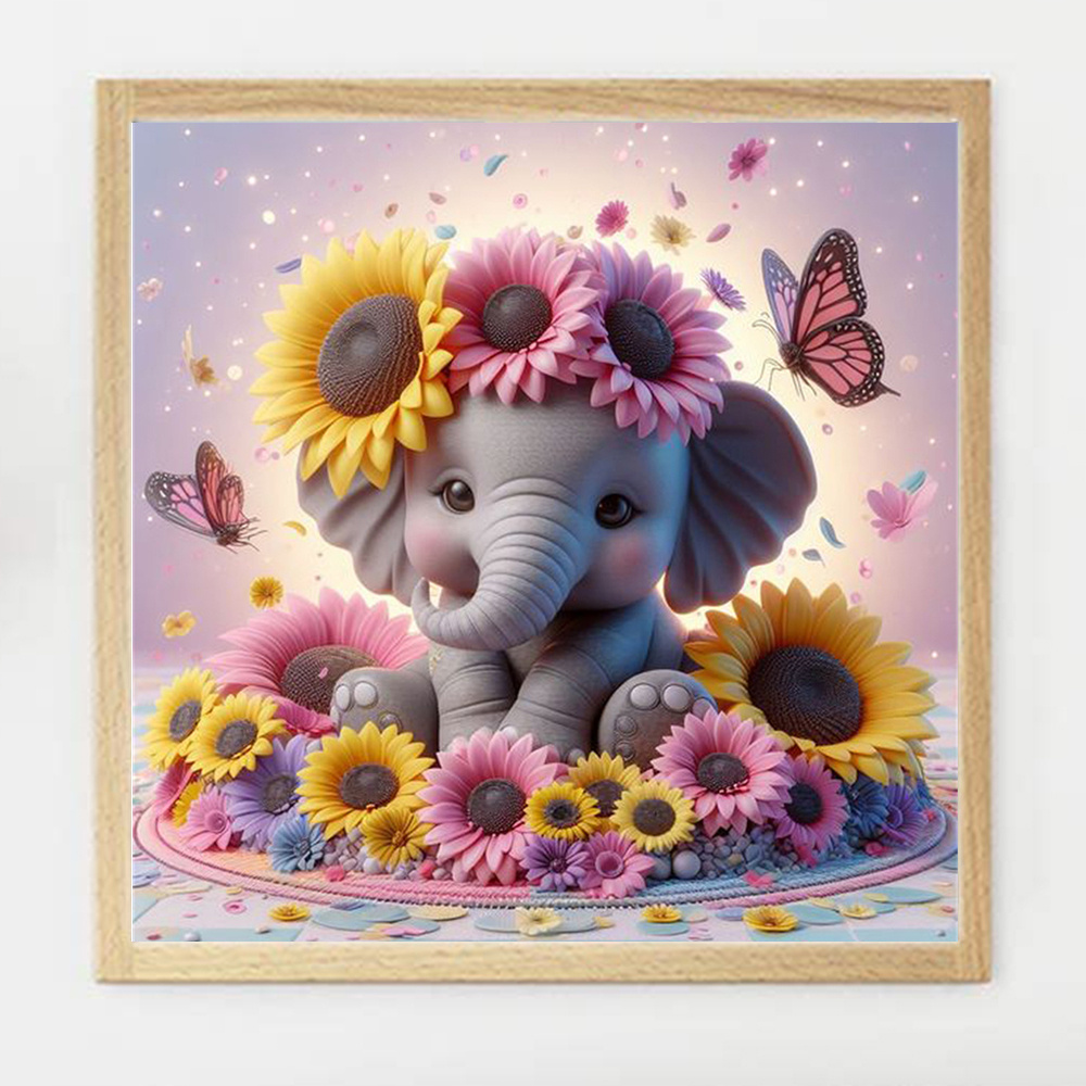 Evershine Elephant Diamond Pai - đánh giá và giá Embroidery Backpack Kit