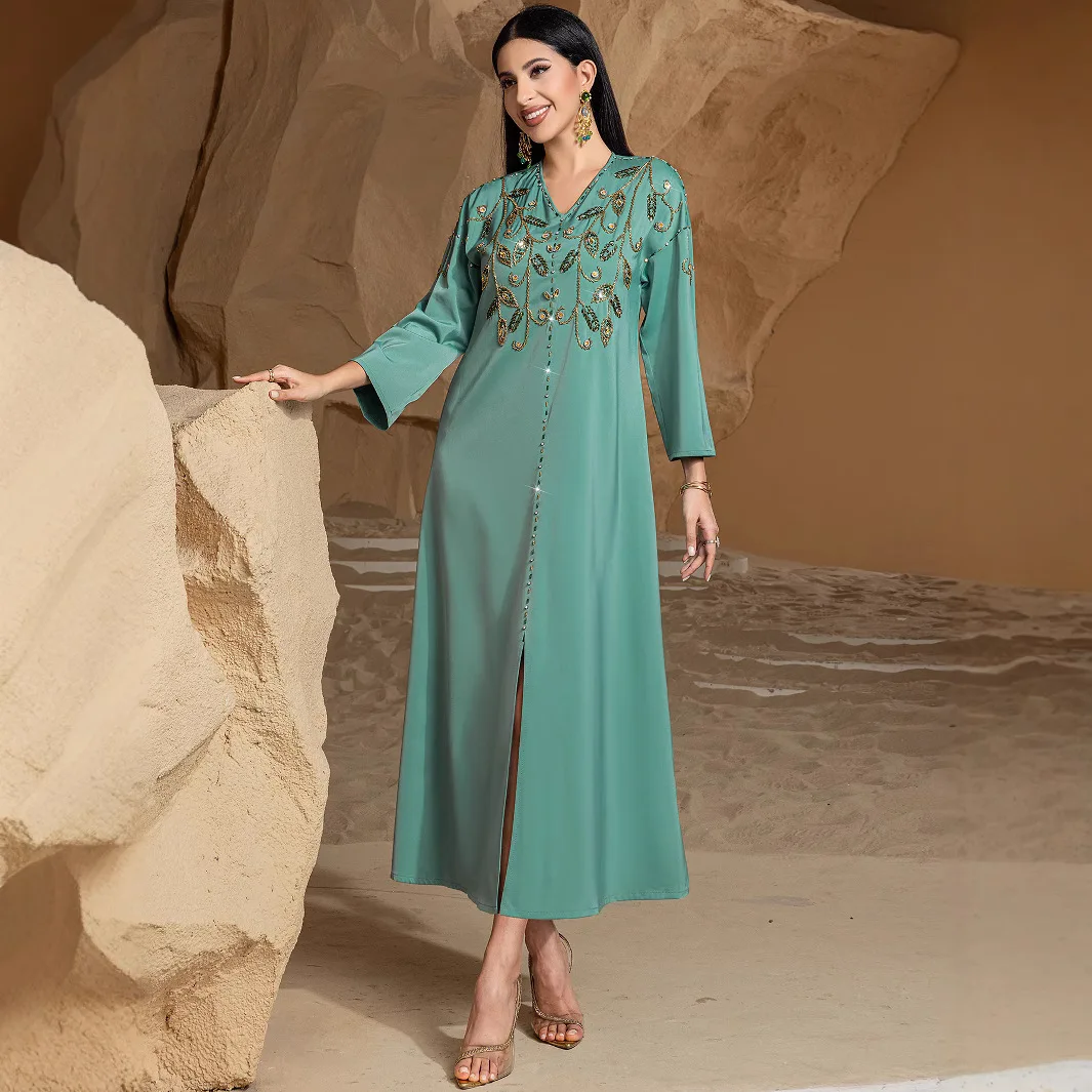 Dubai Abayas for Women Party D - đánh giá và giá Embroidery Arabic