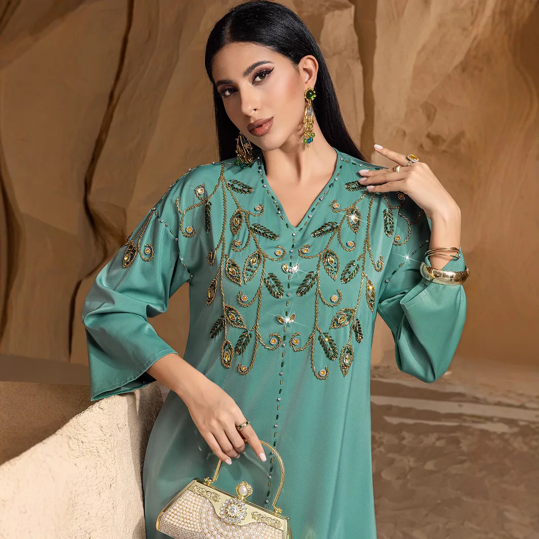 Dubai Abayas for Women Party D - đánh giá và giá Embroidery Arabic