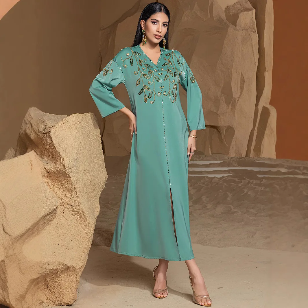 Dubai Abayas for Women Party D - đánh giá và giá Embroidery Arabic