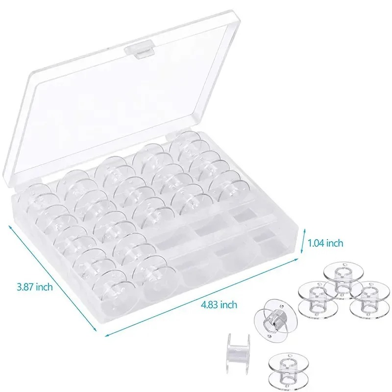 25pcs Home Sewing Machine Bott - đánh giá và giá Embroidery Thread