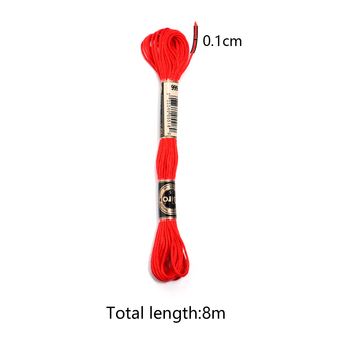 6Pcs/Lot Multicolor Polyester  - đánh giá và giá Embroidery Thread