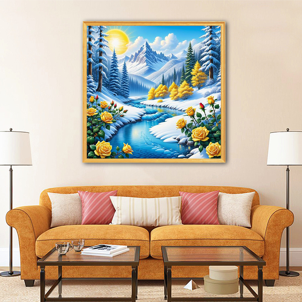 Evershine River Diamond Painti - đánh giá và giá Embroidery Daisy