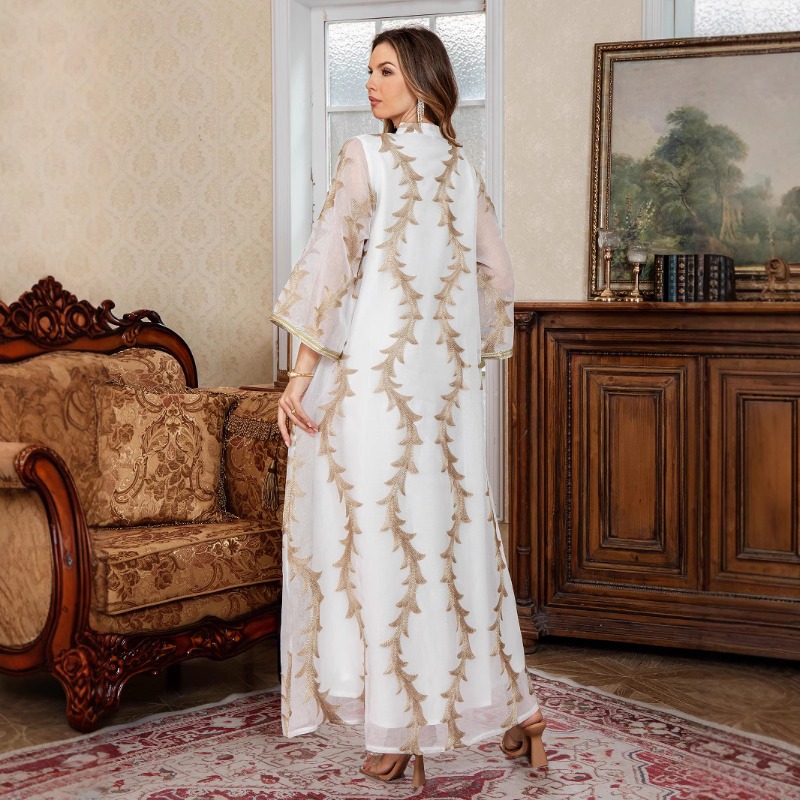 Eid Ramadan Party Dress for Wo - đánh giá và giá Embroidery Arabic