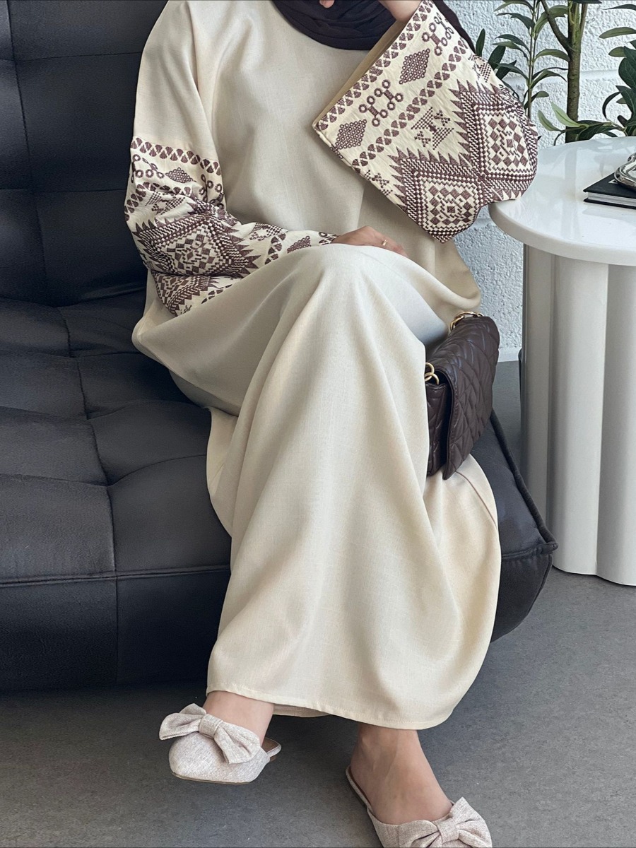 Eid Muslim Abaya for Women Par - đánh giá và giá Embroidery Arabic