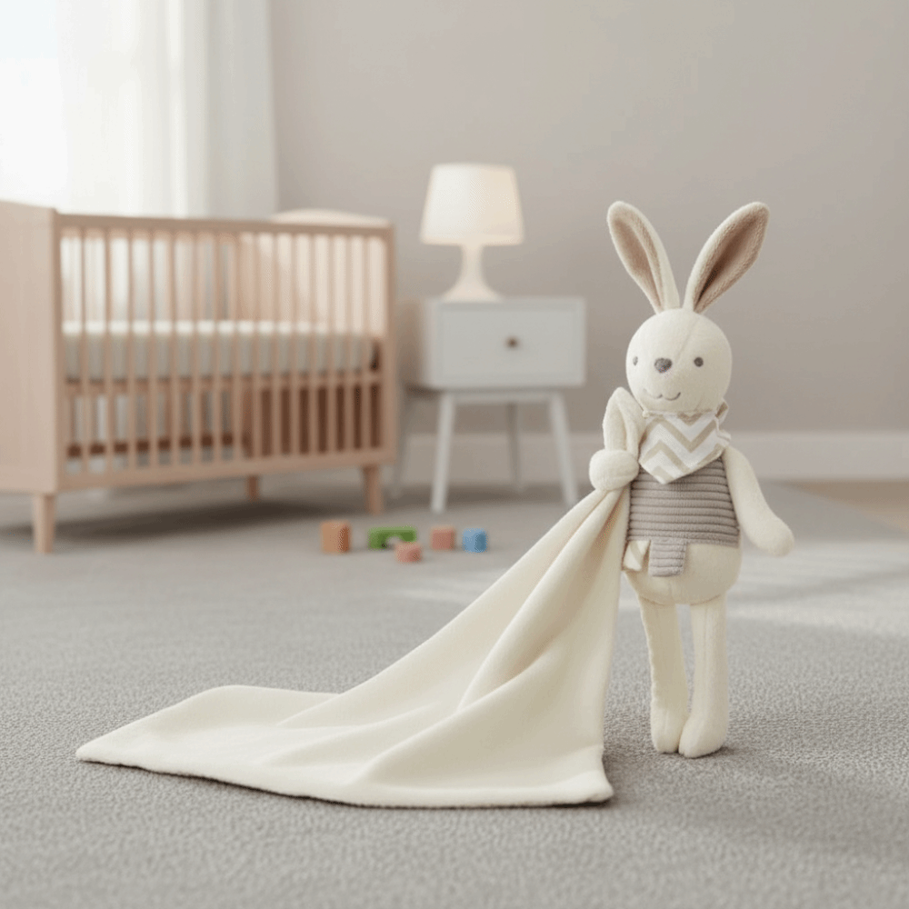 Square Shape Baby Rabbit Comfo - đánh giá và giá Embroidery Towel
