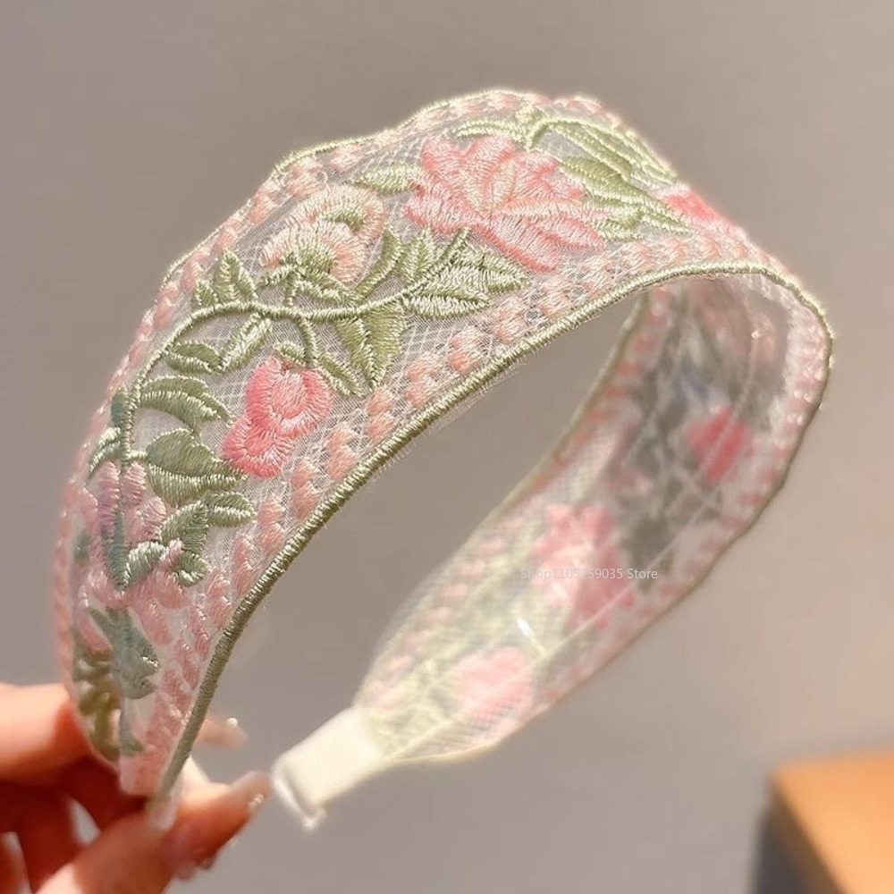 Spring Lace Embroidery Floral  - đánh giá và giá Embroidery Hooping