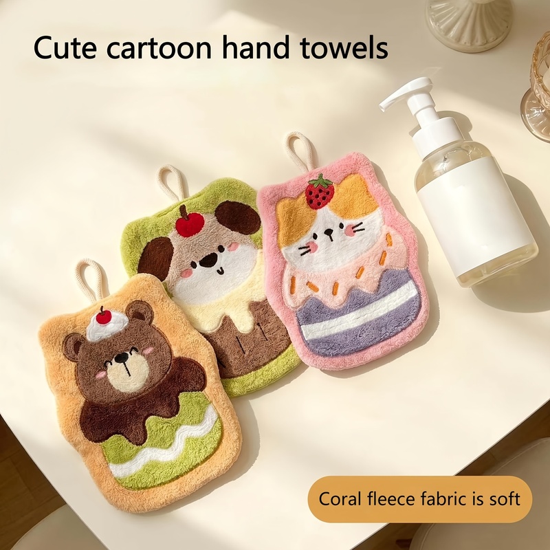 Cure Cake Animal Wiping Towel  - đánh giá và giá Embroidery Towel