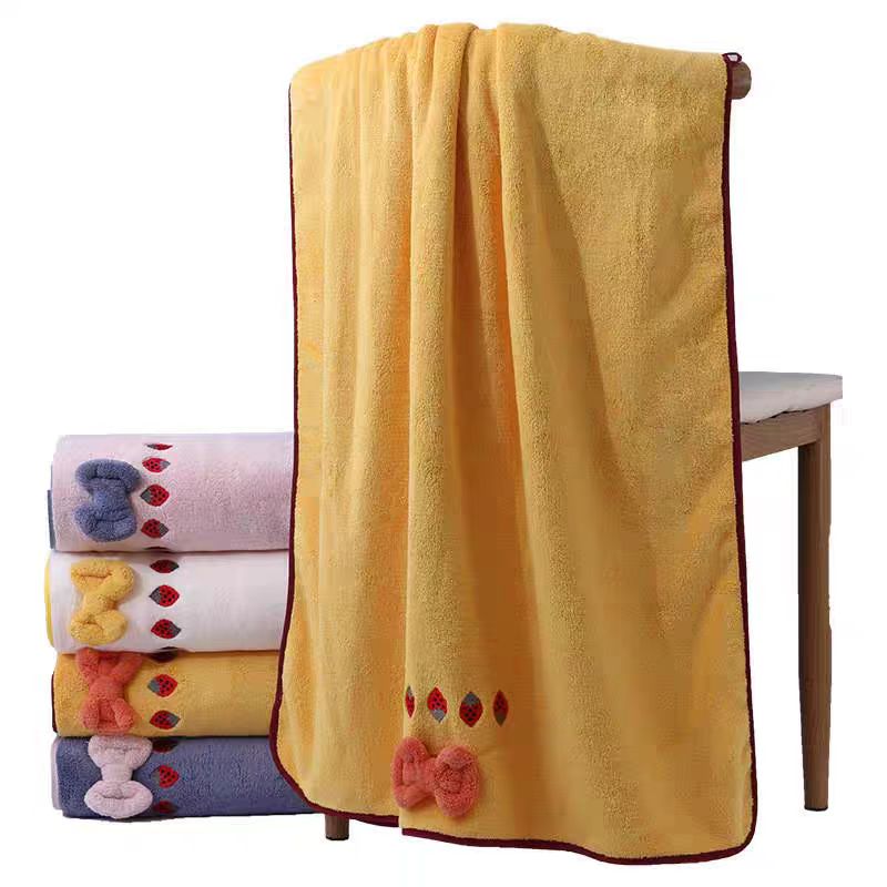 310g New coral fleece strawber - đánh giá và giá Embroidery Towel