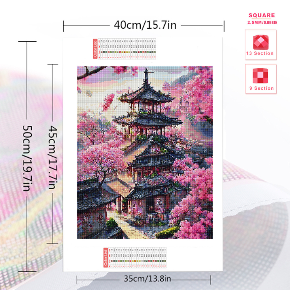 Evershine Full Square Diamond  - đánh giá và giá Embroidery Backpack Kit