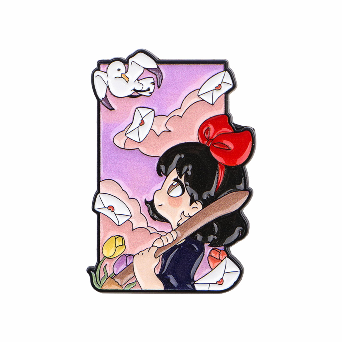 Healing Anime Series Enamel Pi - đánh giá và giá Embroidery Outfit