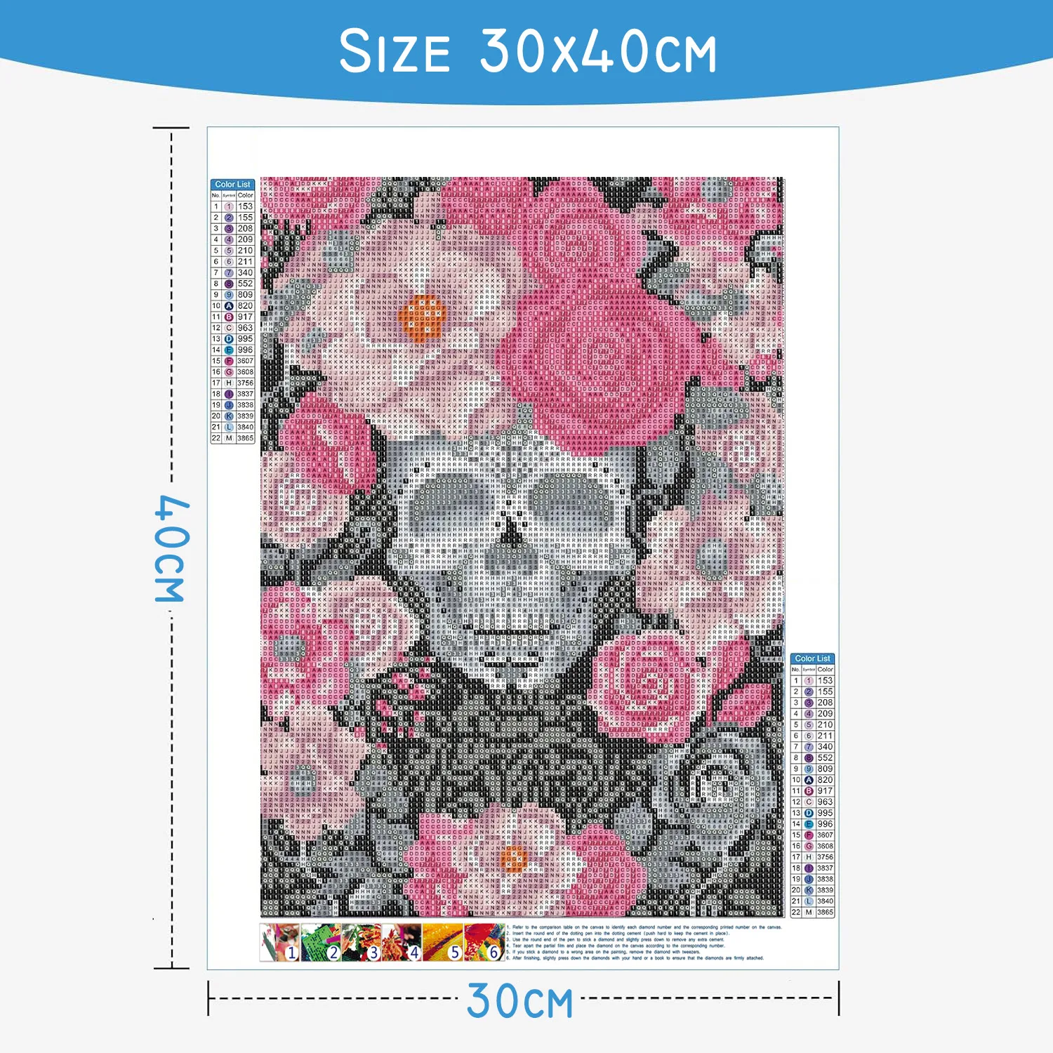 DIY 5D Diamond Painting Kit Go - đánh giá và giá Embroidery Backpack Kit