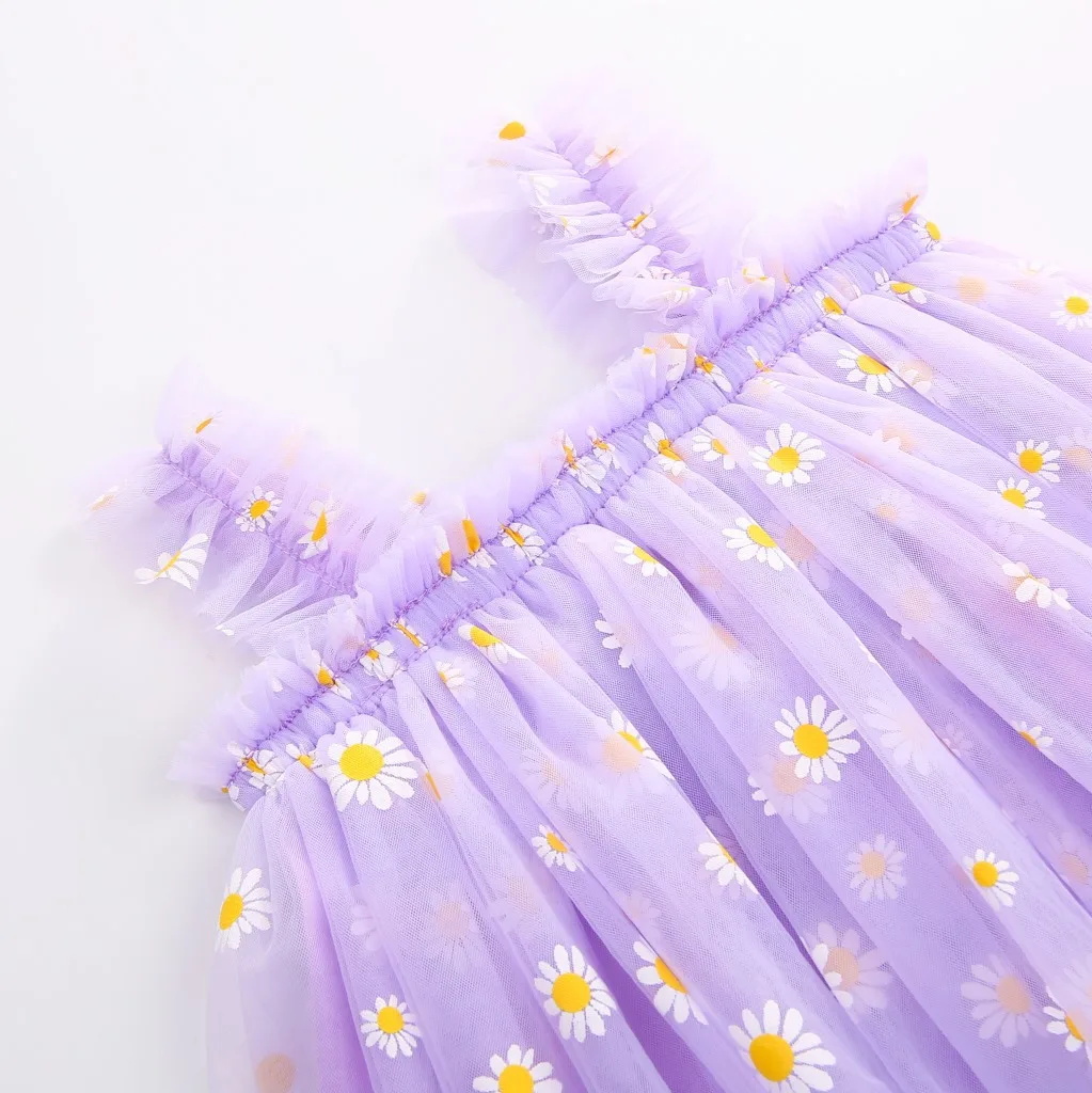 Toddler Tulle Dress For Baby G - đánh giá và giá Embroidery Daisy