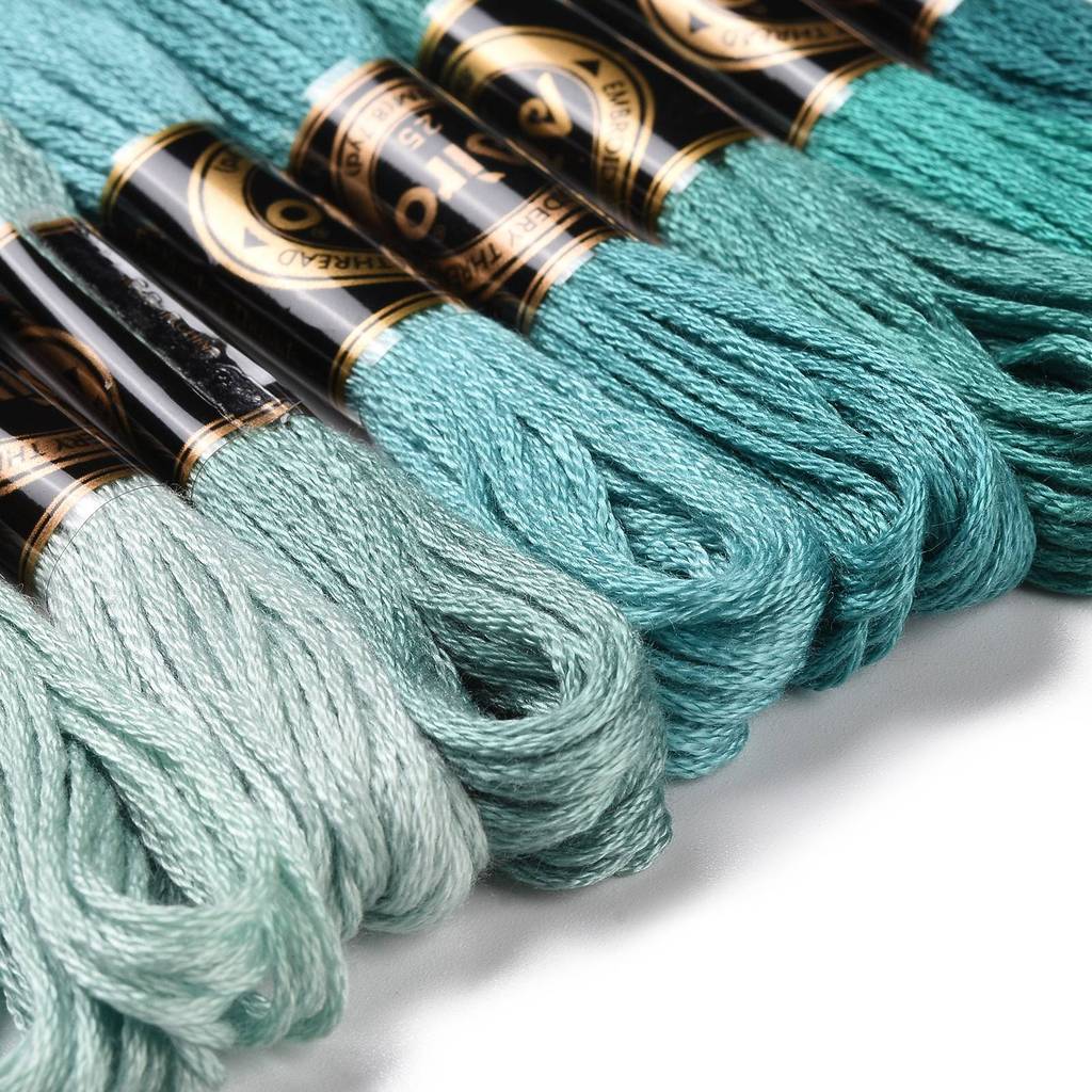 1Set 8 Skeins 0.5mm 6-Ply Poly - đánh giá và giá Embroidery Thread