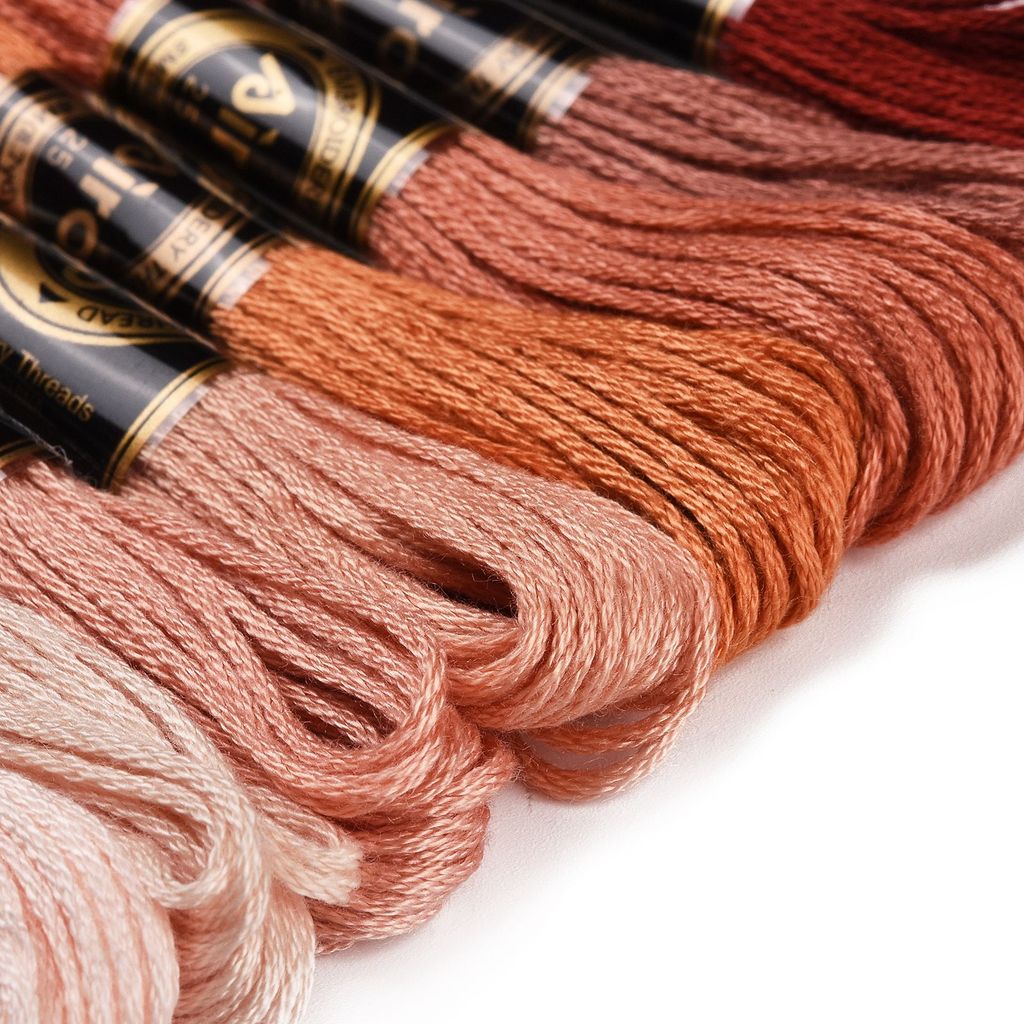 1Set 8 Skeins 0.5mm 6-Ply Poly - đánh giá và giá Embroidery Thread