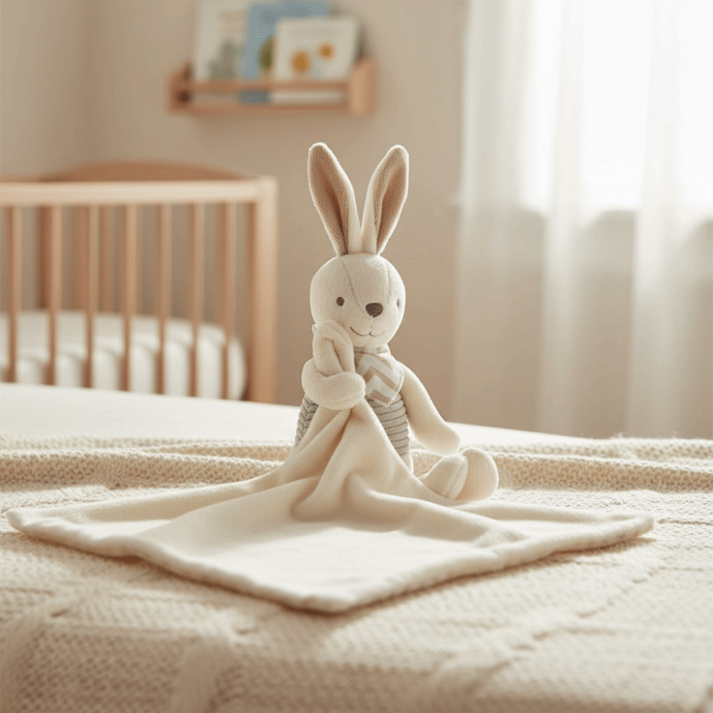 Square Shape Baby Rabbit Comfo - đánh giá và giá Embroidery Towel